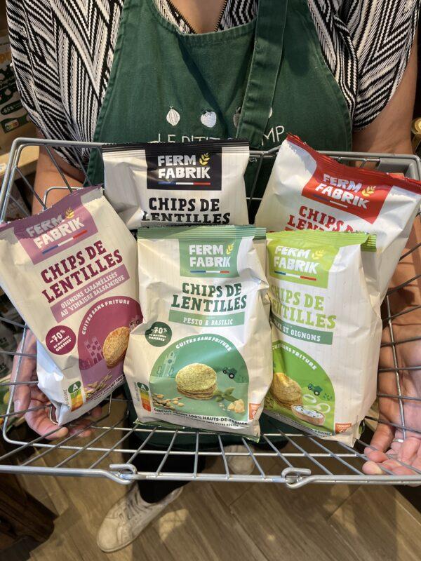 Chips de Lentilles