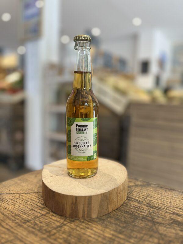 Jus de pomme pétillant