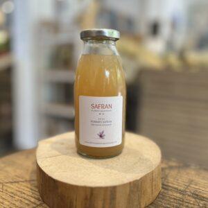 Jus de pommes au safran