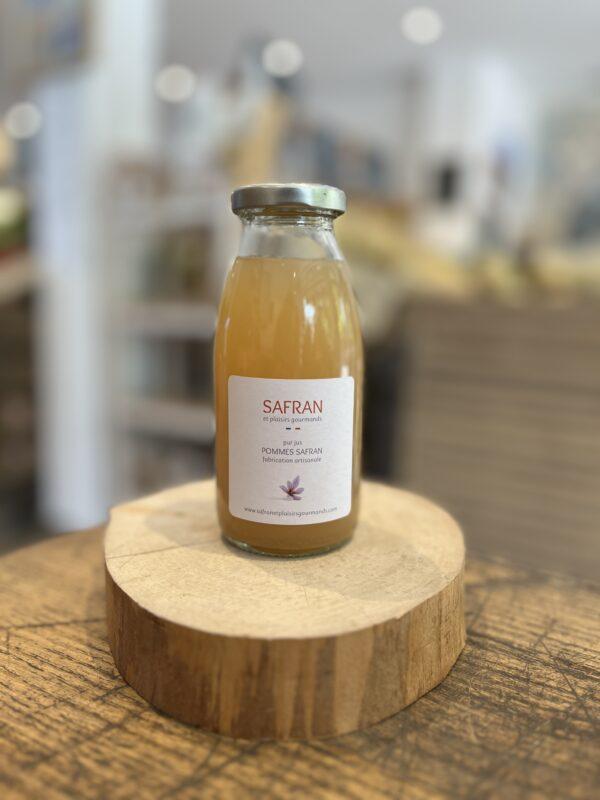 Jus de pommes au safran