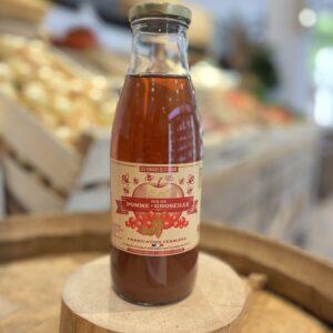 Jus de pomme groseille