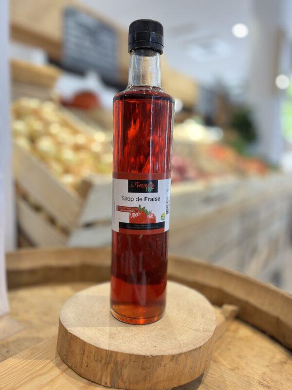 Sirop de fraise