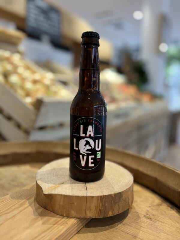 La Louve bière à la framboise BIO