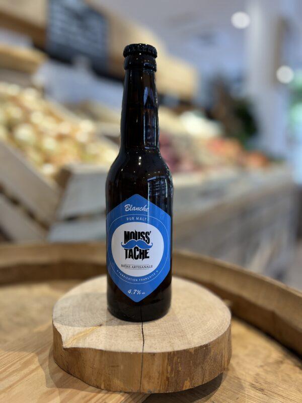 Mouss'tache bière blanche