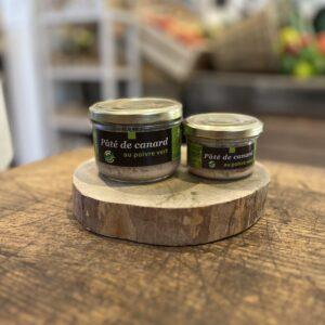 Pâté de canard au poivre vert