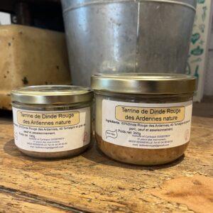 Terrine de Dinde Rouge des Ardennes nature